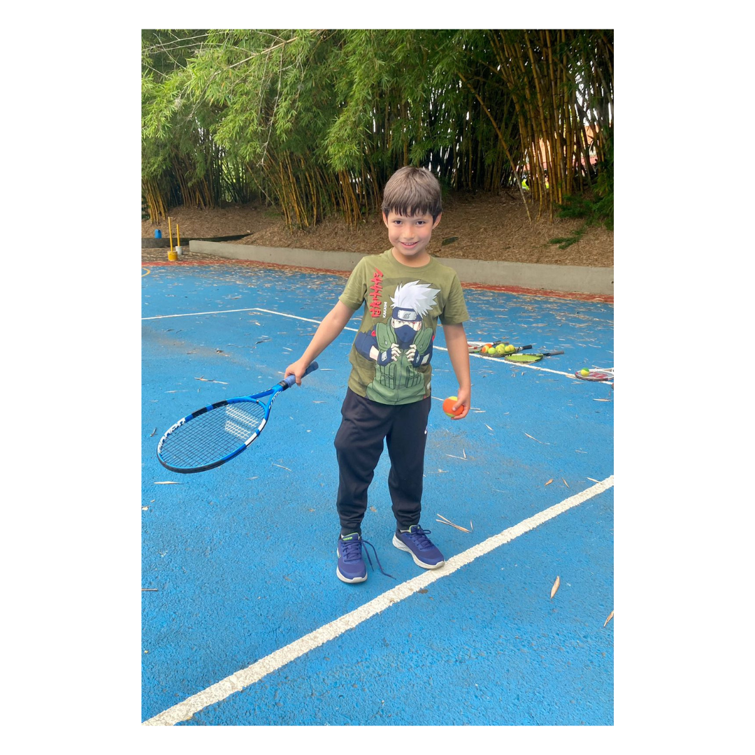 TENIS EN EL SUMMER CAMP