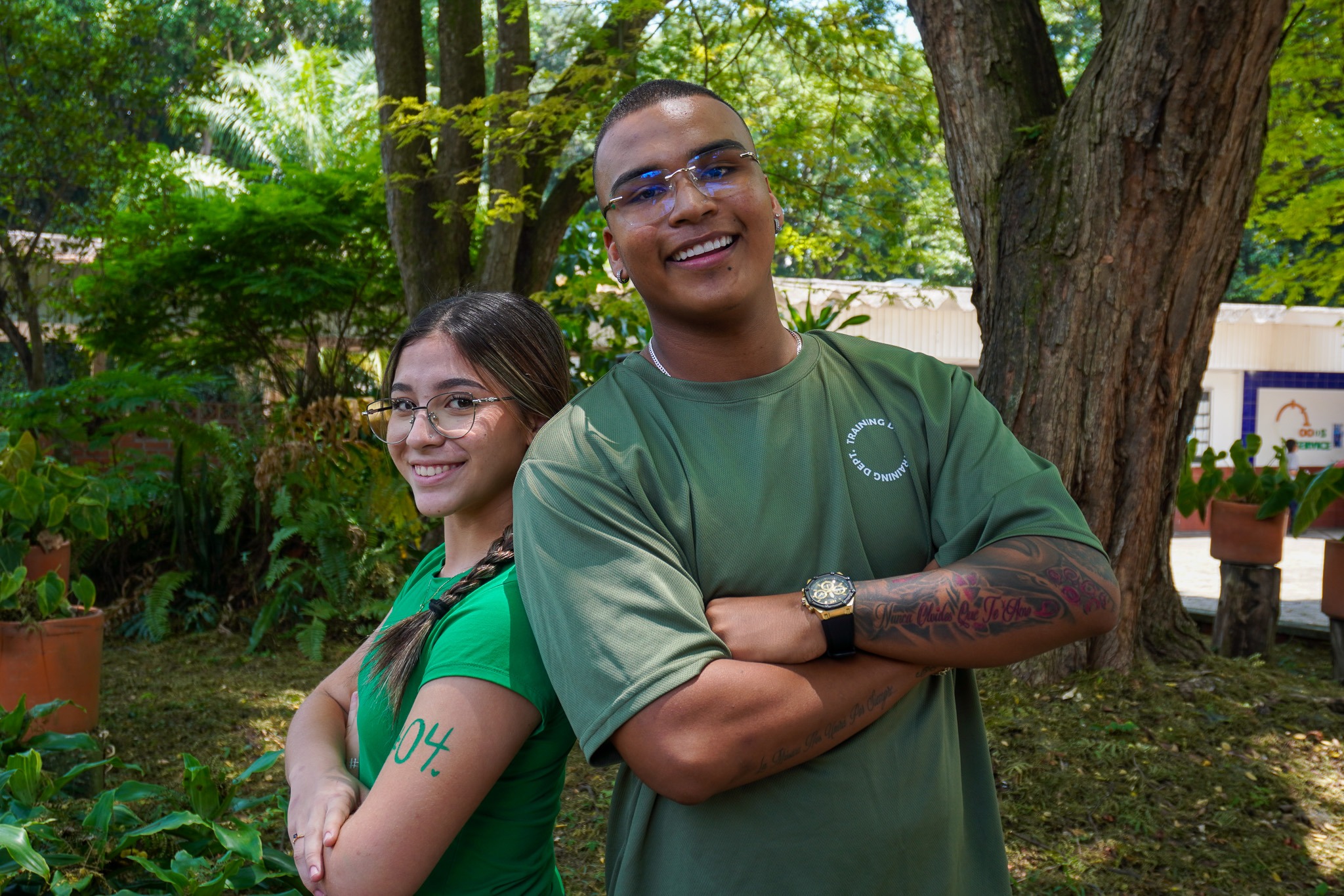 Juan Sebastián y Gabriela