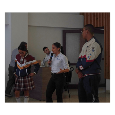 Personero y Personera de ambos colegios.