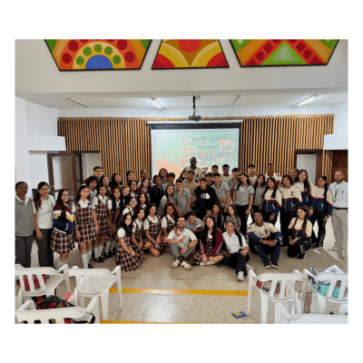 ¡También estuvieron presentes nuestros hermanos del Colegio Claretiano Santa Dorotea!