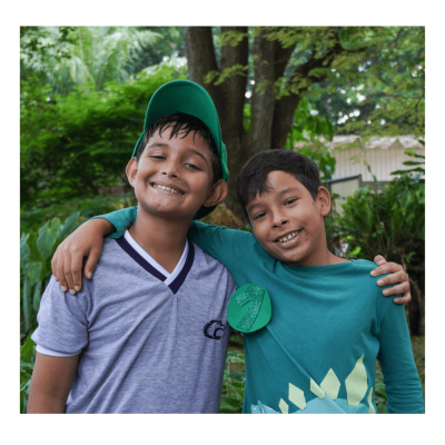 ¡Felicitaciones a nuestro equipo de personería estudiantil en Primaria! Ethan Umaña y Carlos Andrés Perea.